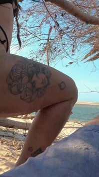 Dread Hot Konnte Keinen Freien Platz in Den Lençóis Maranhenses Sehen, Die Sich Schon Auf Meinen Schwanz Setzen Wollten