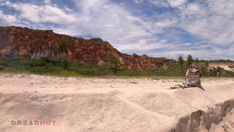 Dread Hot: Young couple fucking on a nudity beach