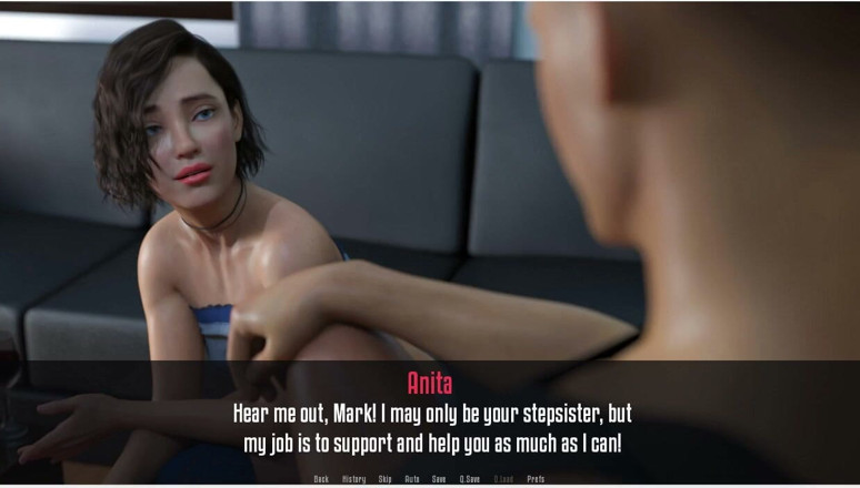 XXX Games Bunk: Anita's Internship - Gameplay - Roleplay - Petite Teen Stepsister Teases Stepbrother with...