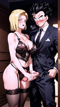 Gohan Menumbuk Zakarnya Di Pantat Besar Pantat Panas Android 18 Ass