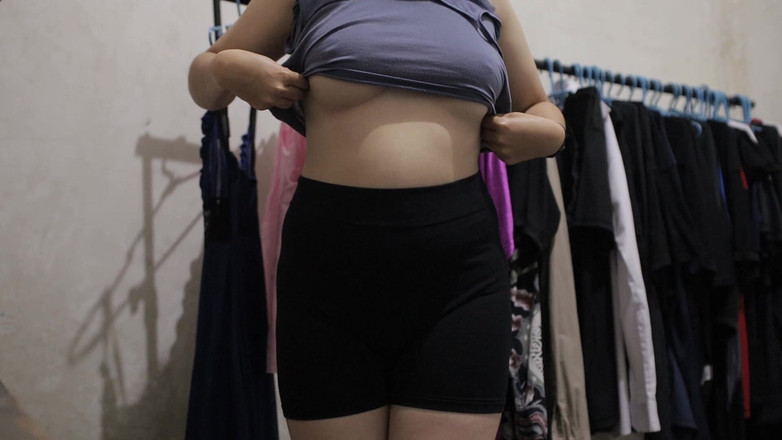 Silk Satin: Vyzkoušejte saténové šaty a spodní prádlo Haul