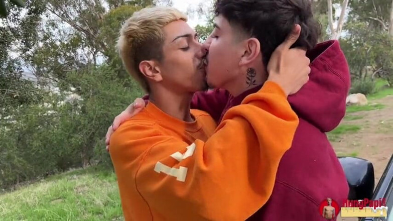 Hung Papi: Velký čůrák chovný Twink Hung Papi Nálož mrdky Hungpapi