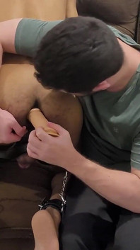 Humbler, Handcuffs and CBT for Lucky Boy