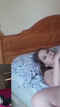 Blondă latino suge pula