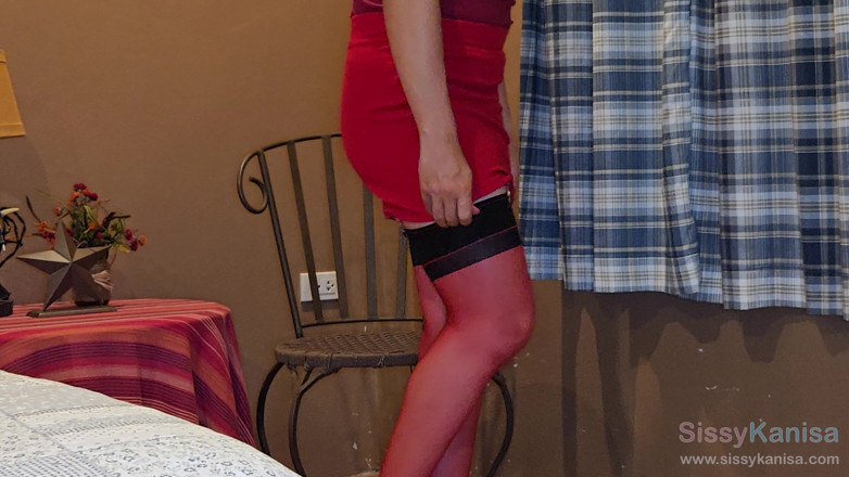 SissyKanisa: Sissy Kanisa w Vintage Countryside Resort Część 3: Seksowne nogi w...