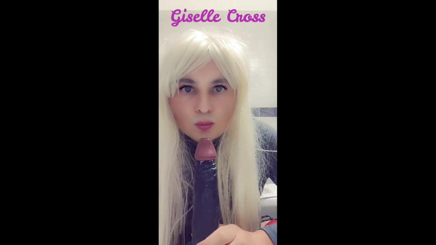 BBC Dildo Deepthroat Training (Giselle Crooss)