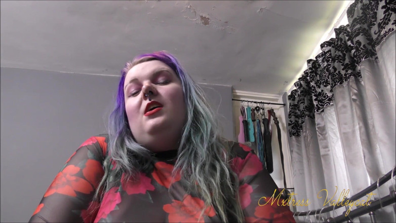 Mxtress Valleycat: Long black nails on mesh bodysuit tease