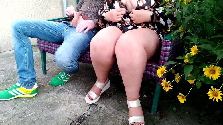 OurFetishLife: Natural breasted milf fingers herself and gets my cum in...