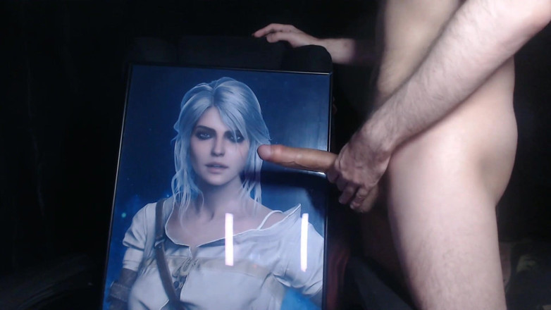 Alex Metallov: Cum Tribute for Ciri (game Character From Witcher 3)