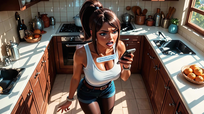 Short Love AI: Ai Cartoon POV - Your Stepmom Need a Massage