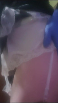 Latex Sissy with a Surprise