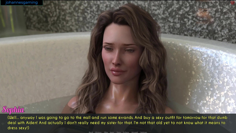 Johannes Gaming: AWAM - Dylan gave Sophia a foot massage in the bath
