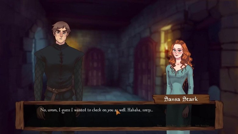 LoveSkySan69Real: Game of Stön viskar från väggen - del 20 Sansa av Loveskysan69
