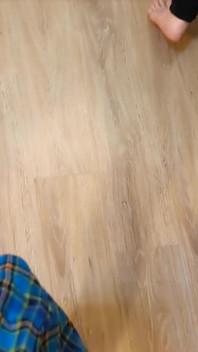 Little stepsister stuck in dryer