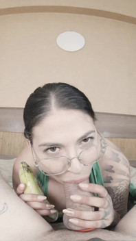 Suck My Dick and My Banana Tattooed Kate