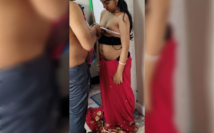 Bobbypranav: Indická sexy bhabhi má sex s krejčím pánem