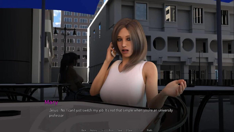 Dirty GamesXxX: Зв'язана з коледжем: наступного місяця я поїду в Париж - еп. 19