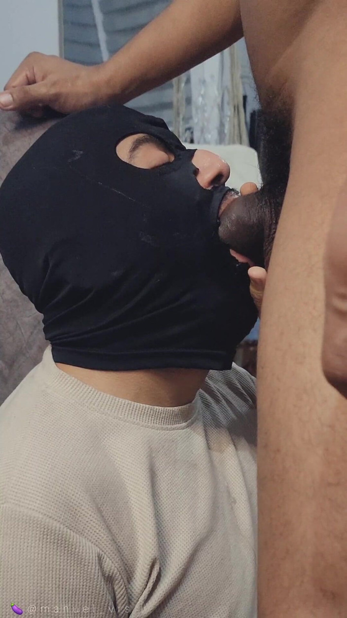 fullgag: Incrostata da vergon nero