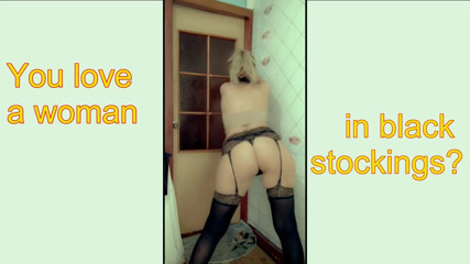Lukerya: Seksowny okrągły tyłek Lukeryi twerks w kuchni