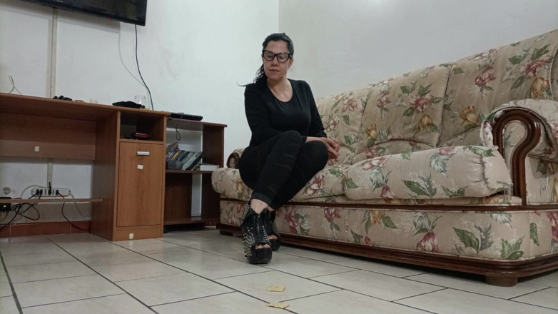 Bergami Melissa: Padronadomination: Eu esmago biscoitos como suas bolas