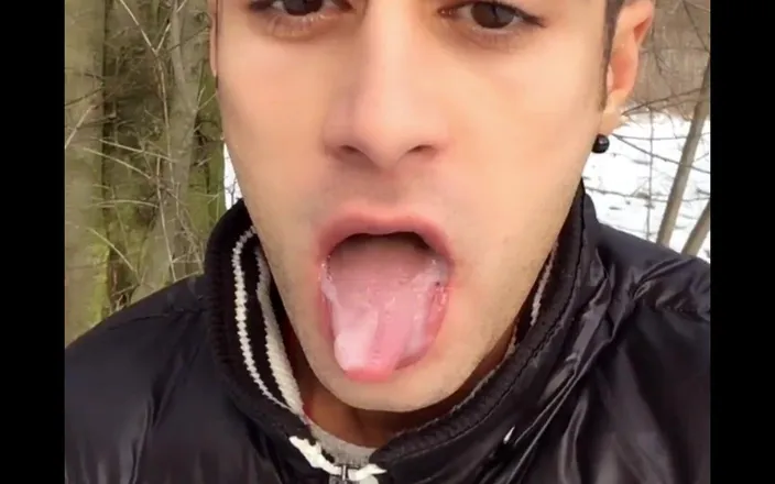 Idmir Sugary: Cum Play on Tongue and Swallowing Load From Cruiser