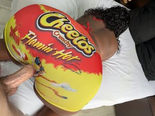 BootyClapper187: White Boy Gets to Fuck a Black Girl Through a...