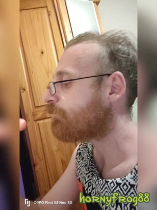 Hornyfrog88: Hairy femboy got horny