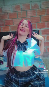 Colombian Girl Makes Tiktok for Her Best Friend and Then Sucks His Dick Part #1
