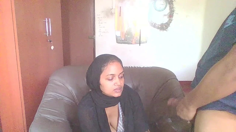 Tina Baby: Behind the Scenes of Hijab Office MILF Had a Visitor...