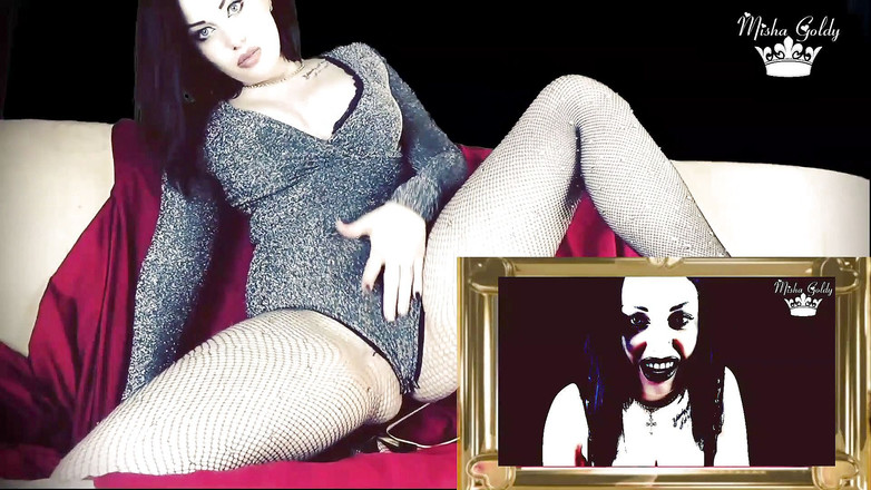 Goddess Misha Goldy: Vorzeitige abspritzer-demütigung &amp;starker gedankenfick