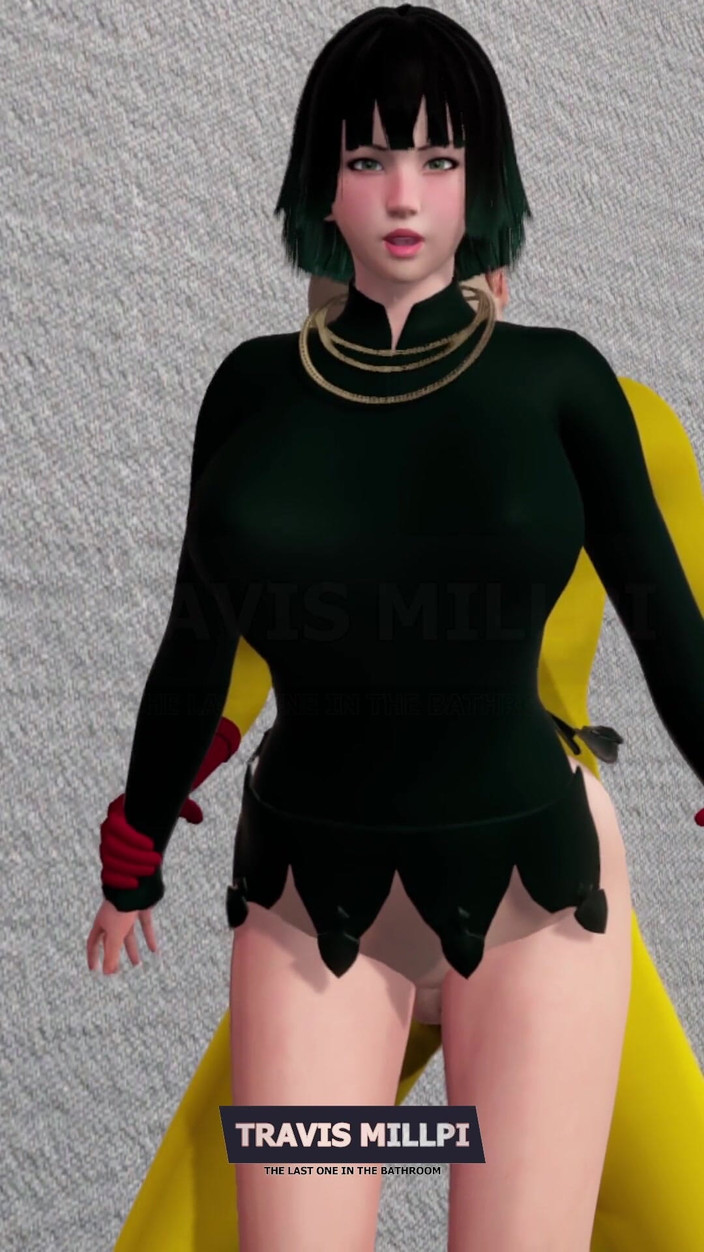 TravisMillpi: 一个拳头男人 fubuki 和 saitama // Parody