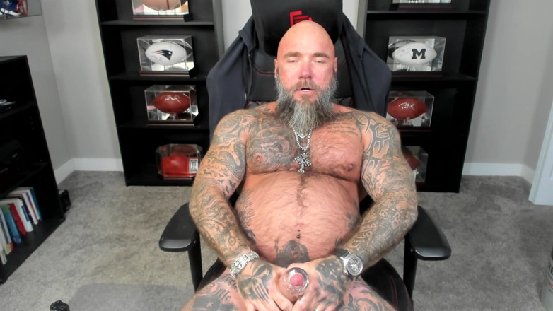 MasculineJason - Jason Collins: Masturbándose con un Fleshlight