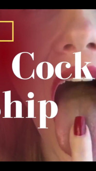 My Big Red Lips Beg for Your Huge Load