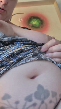 Gained so Much Weight Giant Hairy Belly & Thick Curves Exposed