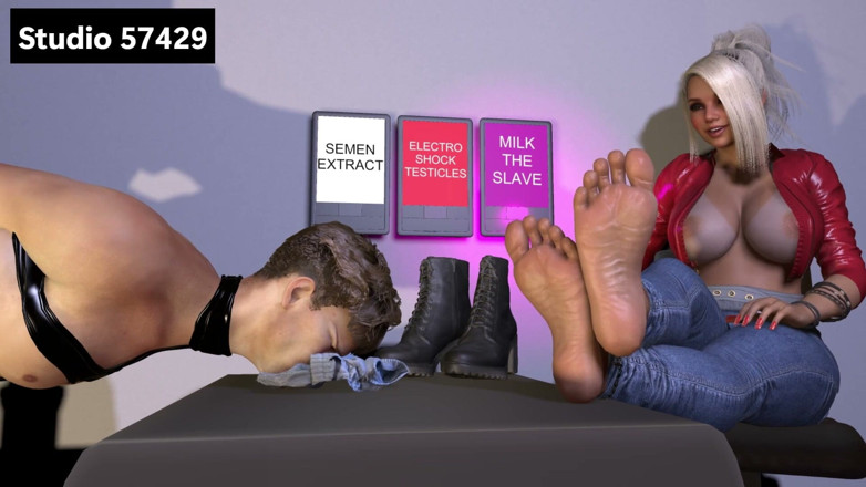 Studio 57429: Máy ngửi vớ femdom, bdsm