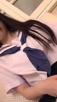 When the Gentle-faced Beauty Slipped Into a School Uniform