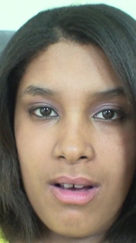 I hunt my cunt - 18yo ebony girl Hanka rubs pussy in class room