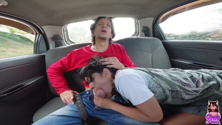 Cindy Luna Petite: Mi पहली बार कार में बड़े लंड के साथ चुदाई कर रही है