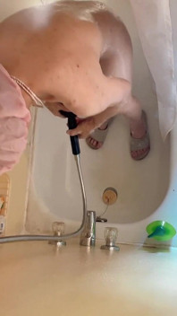 POV Hana in Shower Time