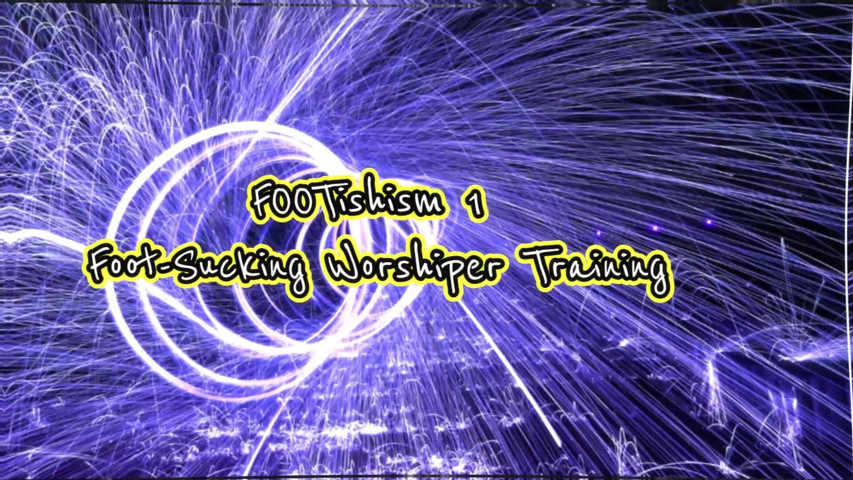 Footishism 1 Foot-sucking Worshiper Training (Kink Domma)