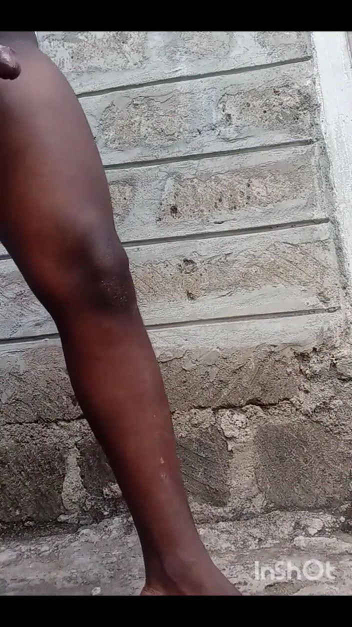 Sexyjayla254: Fucking His Asshole with a Big Dildo Outside