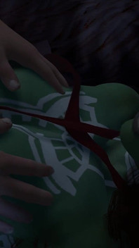 Pounding a Tribal Orc Woman Only to Cun on Her Tits