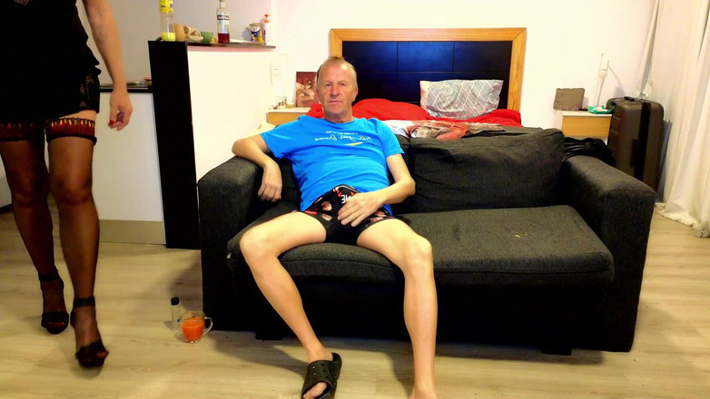 Gigi and David: Son canlı seks şovu, gigi ve dave, transeksüel ve adam çift, web...