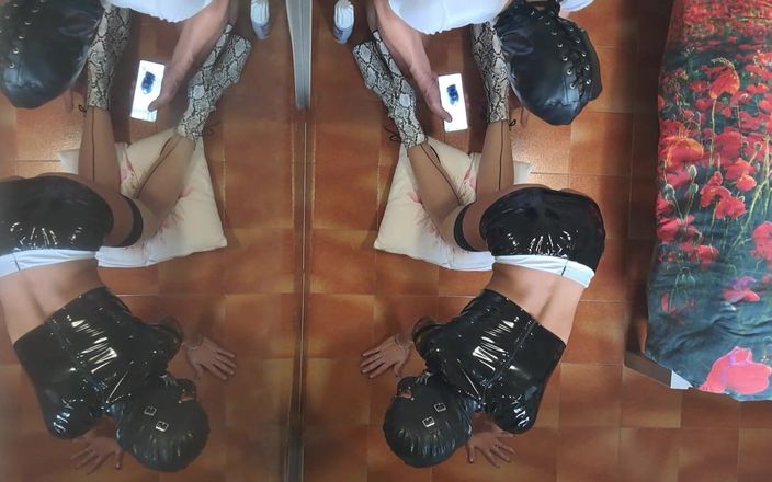 LauraOnHeels: MILF in sexy kleidern, strümpfen und High Heels in mund...