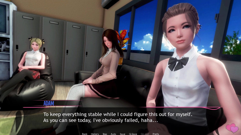 3D Cartoon Porn: Murmur 24 - Toutes les filles découvrent qu’Adam aime chacun d’entre eux...