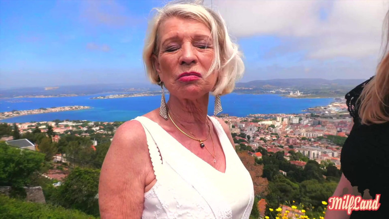 Milf land: Eva, a 70-year-old GILF, Is Having Sex with Lyna, Aged 27