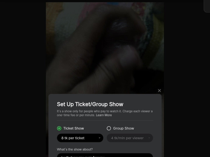Indian jason: Stripchat Show'um