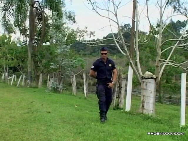 Phoenixxx: Caught Wanking by a Horny Hunk Cop!