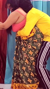 I Fucked My Big Butts Hot Maid with Creampie Scene