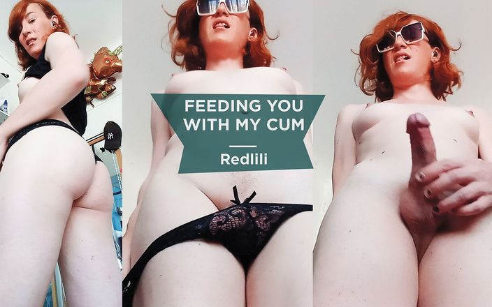 Sissy-Lili: Gadis trans femboy crot di mulutmu
